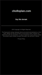 Mobile Screenshot of cholloplan.com